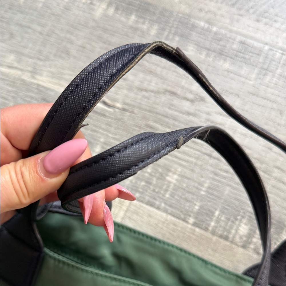 Tory Burch Green and Black Tote Bag - Picture 6 of 11